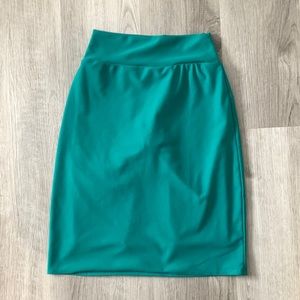 Sweet lemon thyme, xs athletic pencil skirt